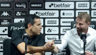Vasco apresenta novo executivo, Marcelo Sant'Ana, que revela busca por jogadores de nível