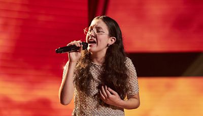 “De talento vas sobrada”: Estefanía demuestra su gran voz en la Semifinal