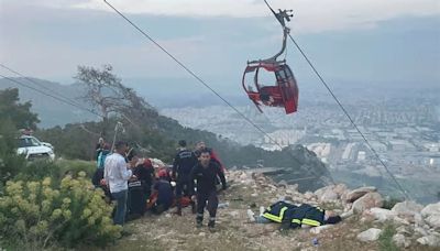 土耳其纜車塔架倒塌！車廂撞擊解體 近200人受困高空、釀1死7傷