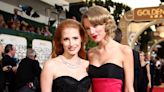 Taylor Swift, the patron saint of surviving breakups, once made a curated playlist for Jessica Chastain to help her get over her ex