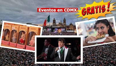 Actividades y eventos gratis en CDMX este fin: Juan Gabriel en el Zócalo, Feria de la Garnacha y más