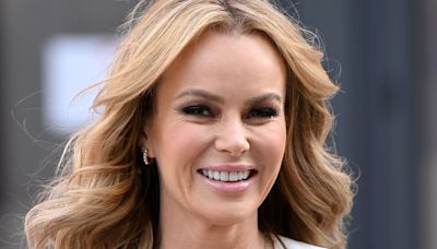 Amanda Holden stuns in mini dress alongside lookalike daughters during Greek getaway