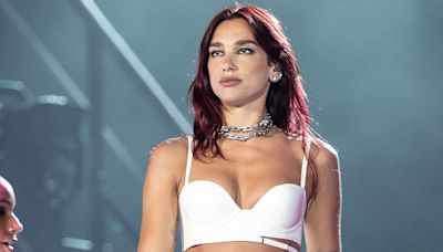 Dua Lipa Stacks $166,000-Worth of Necklaces Over Her Music Festival Outfit