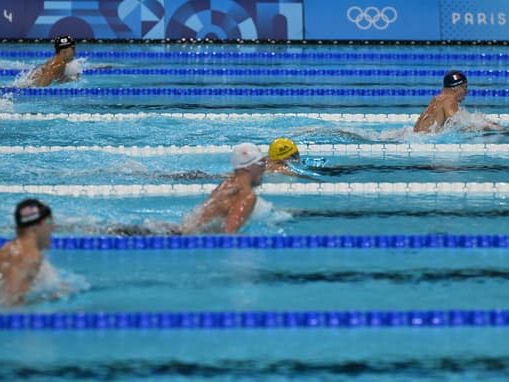 JO 2024 (natation): revivez la finale et le record olympique de Léon Marchand en 200m brasse en version animée