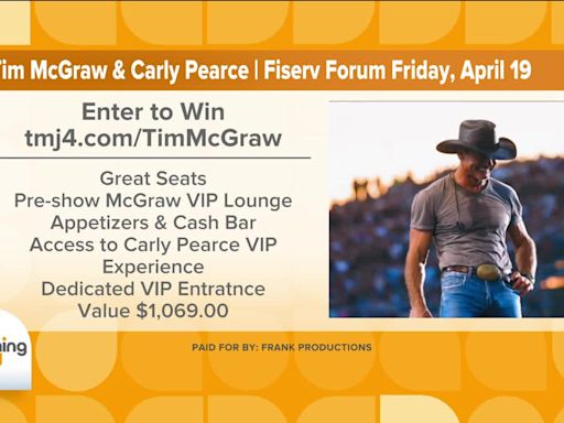 Win Tim McGraw Concert Tickets!