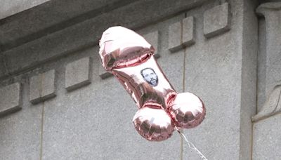 Watch Pink Penis Balloons Fly At Trump Trial And Learn The Surprising Reason Why