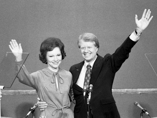 Jimmy Carter, now 100, was married to Rosalynn Carter for 77 years. Here's a timeline of their relationship.