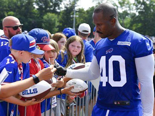 Bills' Von Miller eager to re-establish himself as top pass rusher after no-sack season