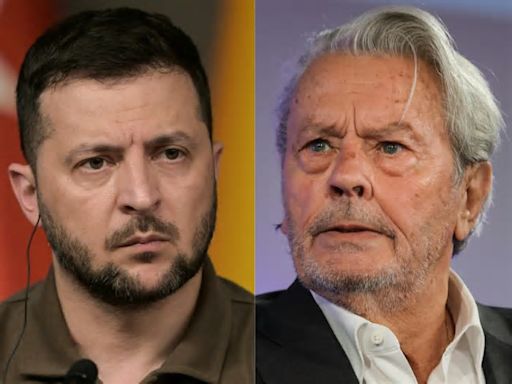 Ukraine verlieh Verdienstorden an Alain Delon