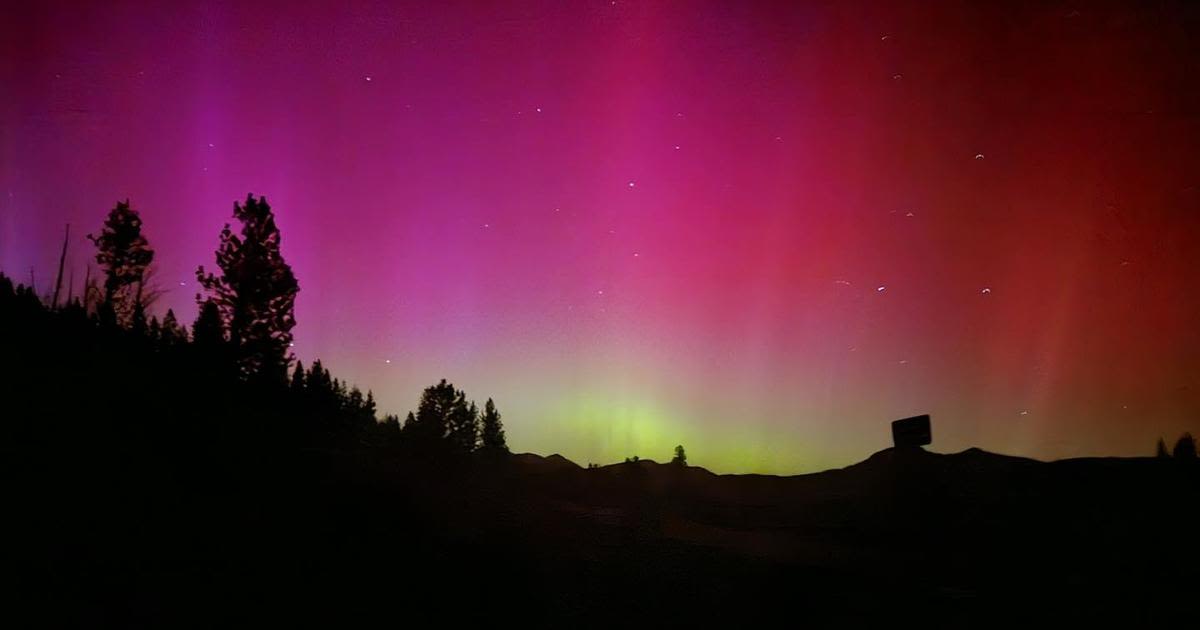 Aurora borealis in Northern California leaves many speechless