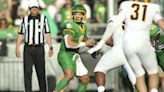 Ducks fall in rankings after underwhelming opener, face Boise State on Saturday night