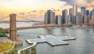 Nueva York planea tener una piscina flotante filtrada con aguas de la ciudad