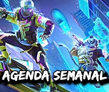 Agenda semanal de Free Fire del 24 al 30 de julio con Recarga de Tokens y Ruleta con Descuento