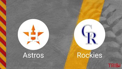 How to Pick the Astros vs. Rockies Game with Odds, Betting Line and Stats – April 28