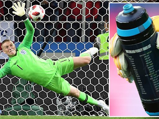 Pickford's penalty saving technique explained, including his execution of dives