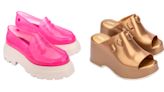 Melissa and Undercover Drop New Collaboration With Chunky Jewel Tone Loafers & Slides