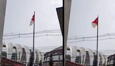 Vídeo: Mastro da bandeira no estádio Beira Rio cria som constante e perturbador para moradores do bairro