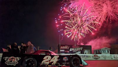 Indiana driver outlasts field in chaotic Outlaw race at Berlin Raceway