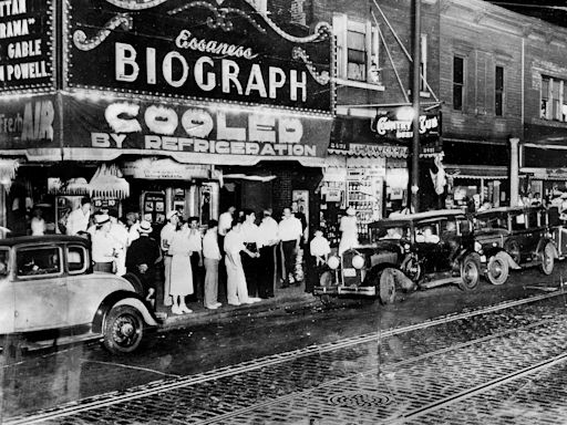 John Dillinger saw his last movie at the Biograph Theater 90 years ago