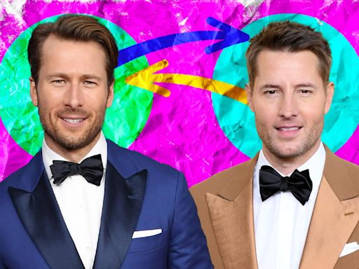 Justin Hartley finally responds to Glen Powell's viral body swap movie proposal (Exclusive)