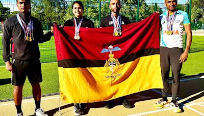 Military’s medical staff bring home laurels from global sports meet