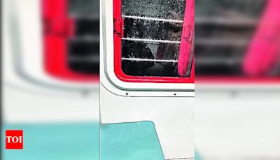 Passengers suffer due to leaking windows of Panchavati Express | Nashik News - Times of India