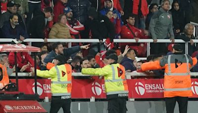 Silbidos e insultos en Independiente tras la derrota ante Talleres