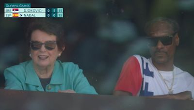 Snoop Dogg and Billie Jean King form unexpected duo to watch Djokovic vs Nadal