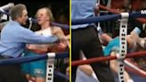 'Criminal refereeing' - UFC fans stunned by footage of Holm being KO'd in boxing