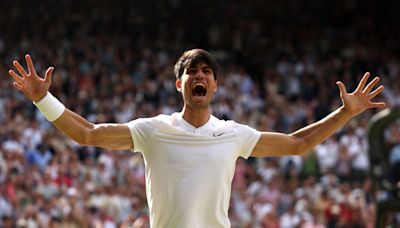 Carlos Alcaraz delivers destruction of Novak Djokovic to win second Wimbledon title