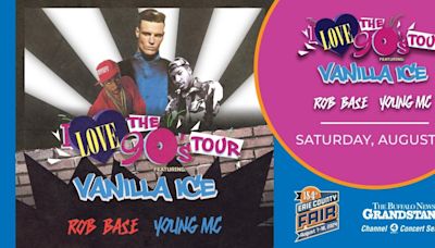 Vanilla Ice and other 90s icons coming to Erie County Fair