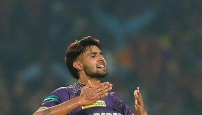 IPL 2024: KKR's Rana suspended for one match, fined 100 per cent match fees