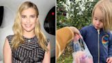 Emma Roberts Shares Rare Photo of Son Rhodes, 2, as They Enjoy a Fall Day Going Apple Picking