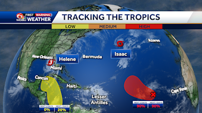 Western Caribbean showing signs of more possible tropical development