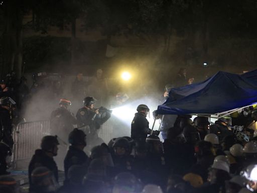 California police flatten pro-Palestinian camp at UCLA, arrest protesters