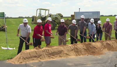 Goshen Community Schools breaks ground on new baseball, softball complex