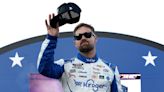 Stenhouse may face ban for swing at Kyle Busch