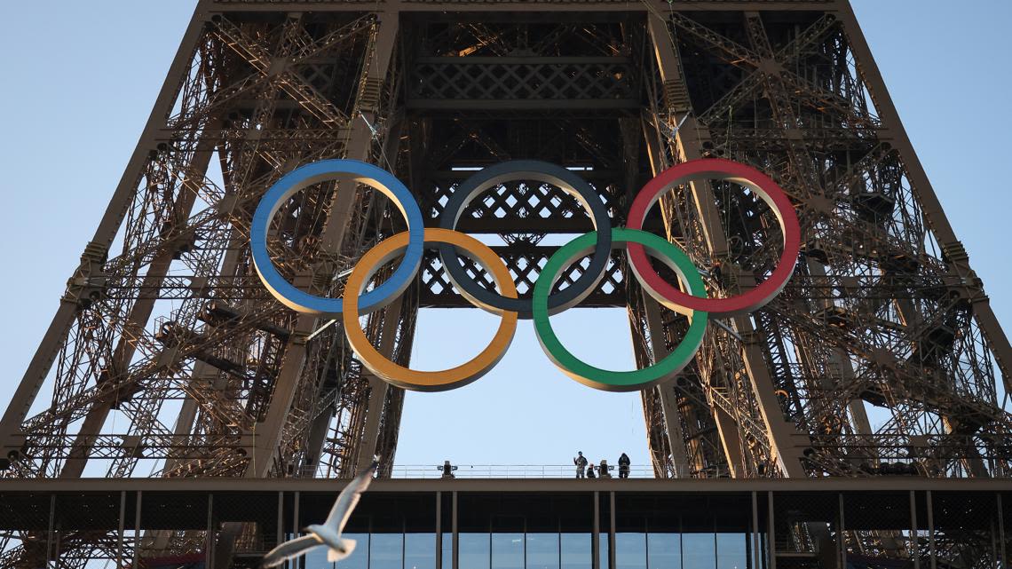 What do the Olympic rings represent?