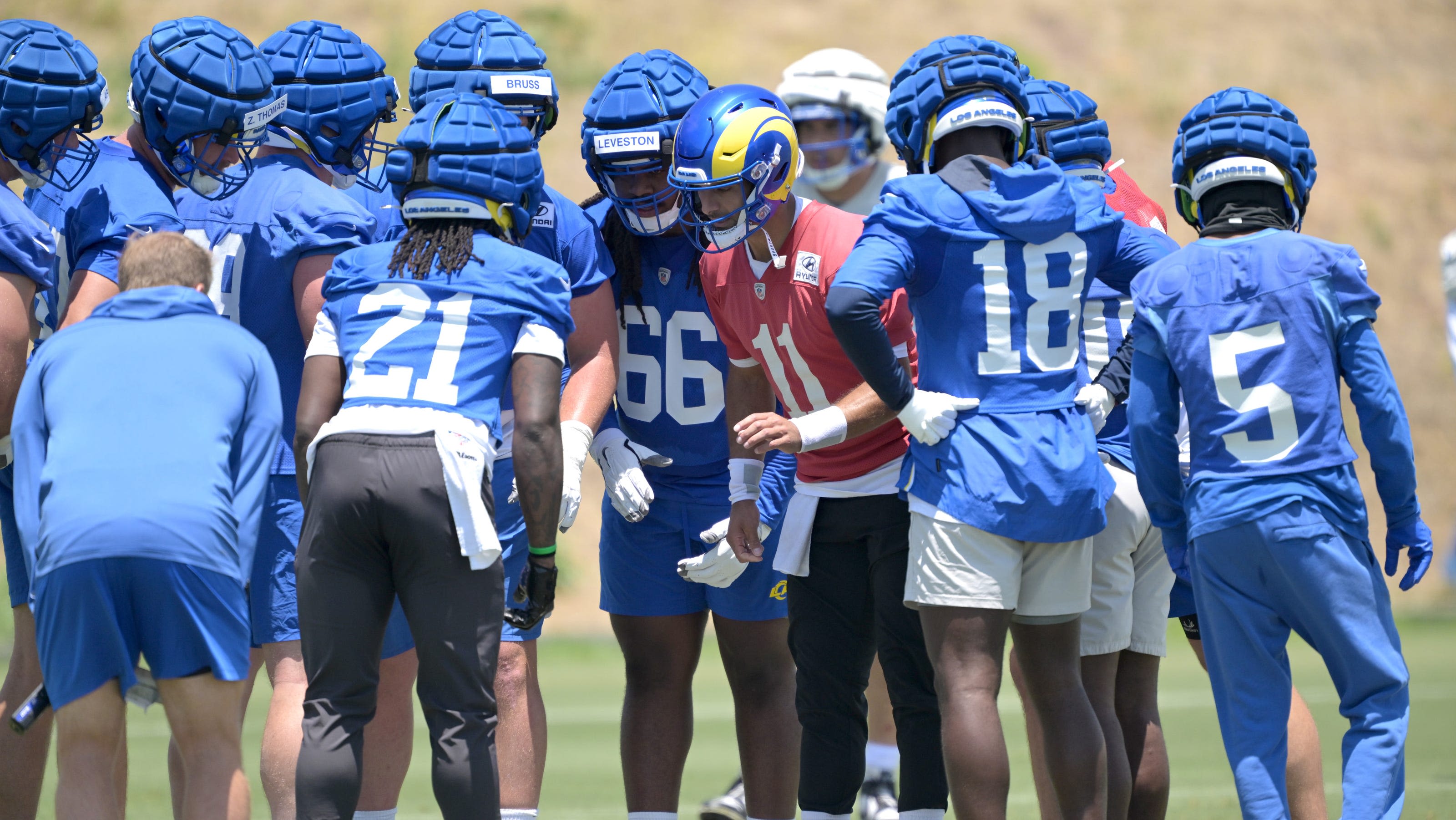 Highlights and updates from Day 2 of Rams training camp