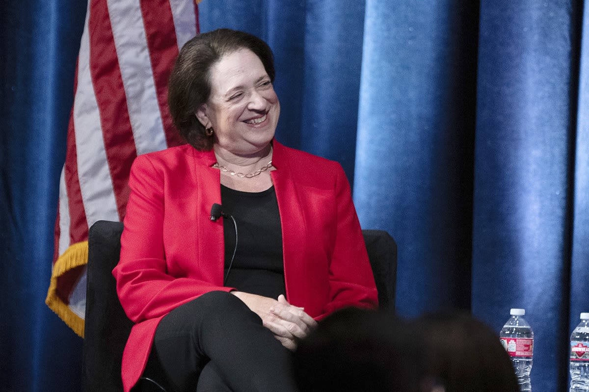 Justice Kagan says there needs to be a way to enforce the US Supreme Court's new ethics code