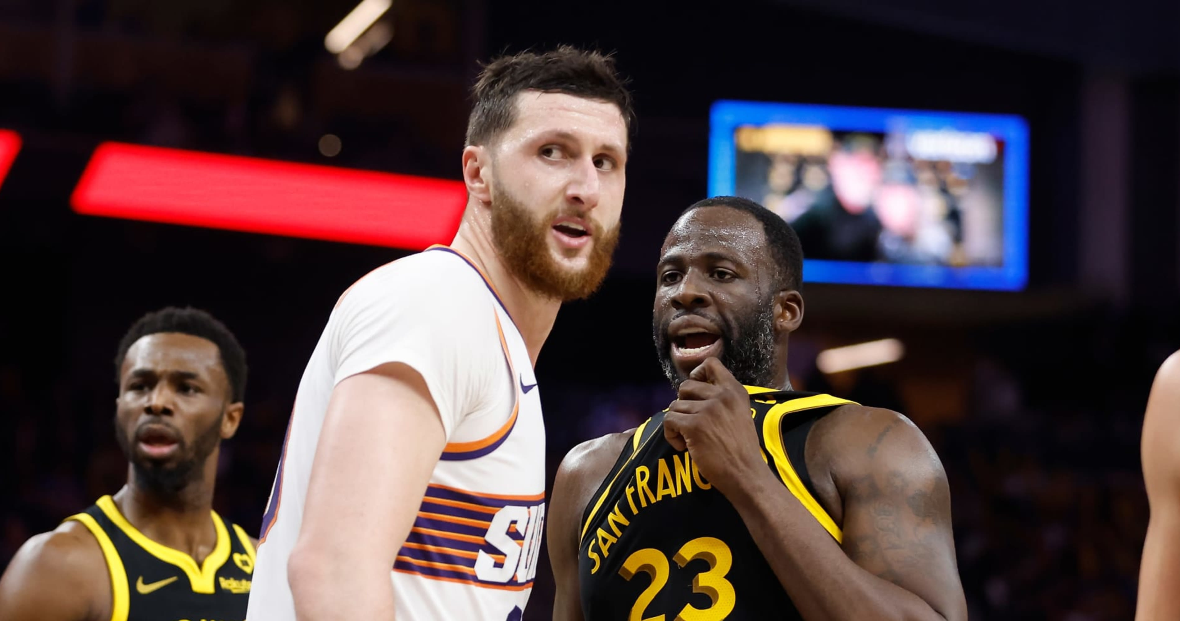 Suns' Jusuf Nurkić Trolls Warriors' Draymond Green After Remark: 'Still About KD'