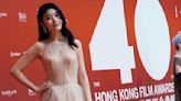 Kelly Chen makes rare appearance at HKFA