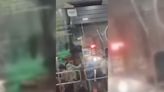 Watch moment roof collapses at Indian airport following torrential downpour