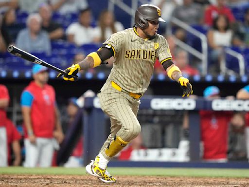 Arraez's RBI groundout in 10th lifts surging Padres to 9-8 win over Marlins