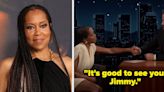 Fans Are Reacting To Regina King And Jimmy Kimmel's Emotional Moment On His Late Night Show