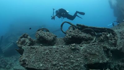 Underwater WWII Graveyard: The SS Thistlegorm