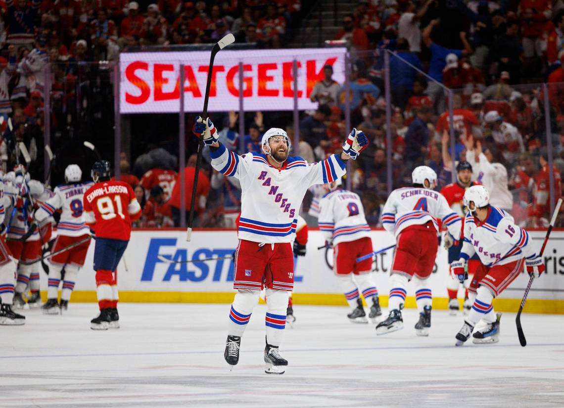 Cote: Exhilaration to heartache as Rangers beat Panthers 5-4 in OT for 2-1 East finals lead | Opinion