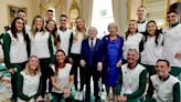 Kelly McGrory celebrated as Olympic athletes visit Áras an Uachtaráin - Donegal Daily