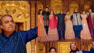 Ambani Clan Lit The Stage on Fire to Shah Rukh Khan's 'Deewangi Deewangi' With Anant And Radhika, WATCH