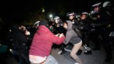 Police make dozens of arrests at UCLA in tense clashes with Israel-Hamas war protesters